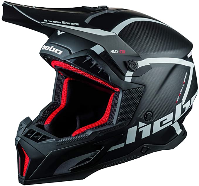 Casco Enduro MX Legend carbon HEBO - Bike 4 Langhe
